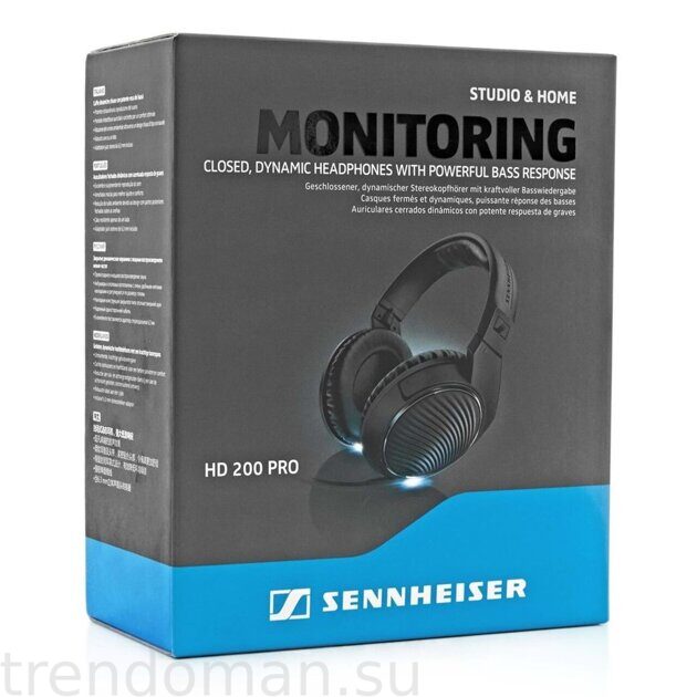 6. Наушники Sennheiser HD 200 PRO