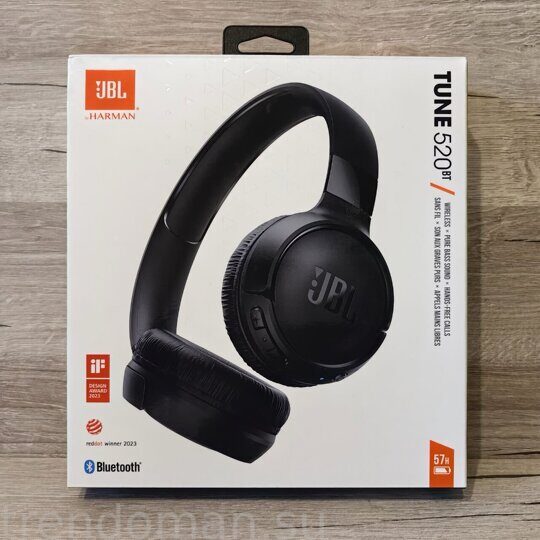 Наушники JBL TUNE 520BT, беспородные, Bluetooth, оригинал