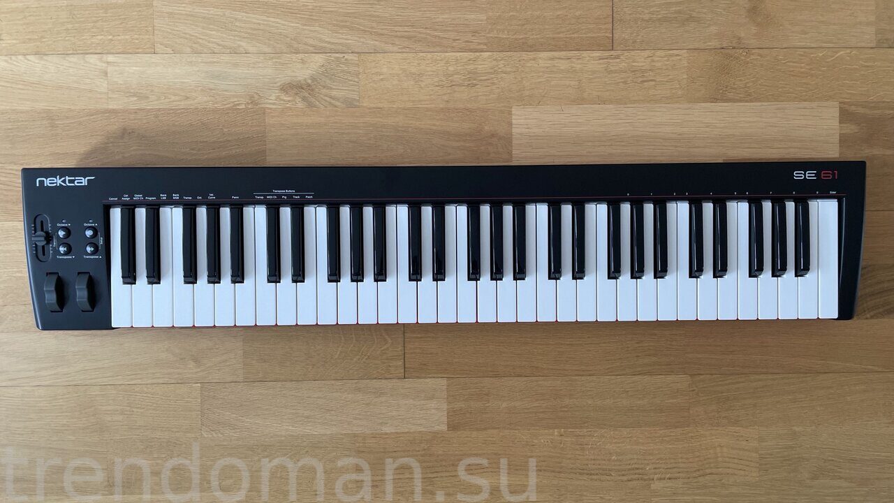 MIDI-контроллер Nektar SE 61 USB, клавиатура