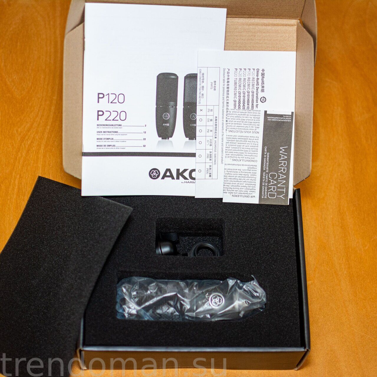 Микрофон AKG P120, студийный, конденсаторный